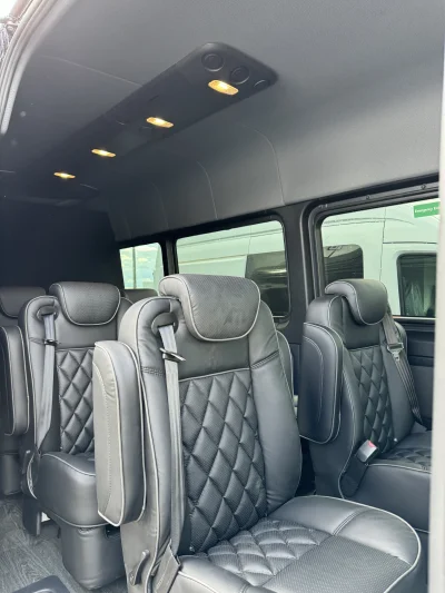 MERCEDES SPRINTER LANDMARK 10 PASSENGER PRESIDENTIAL CUSTOM CONVERSION VAN - 2024 MERCEDES-BENZ SPRINTER 2500 LANDMARK - Image 2 of 13