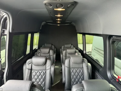 MERCEDES SPRINTER LANDMARK 10 PASSENGER PRESIDENTIAL CUSTOM CONVERSION VAN - 2024 MERCEDES-BENZ SPRINTER 2500 LANDMARK - Image 4 of 13