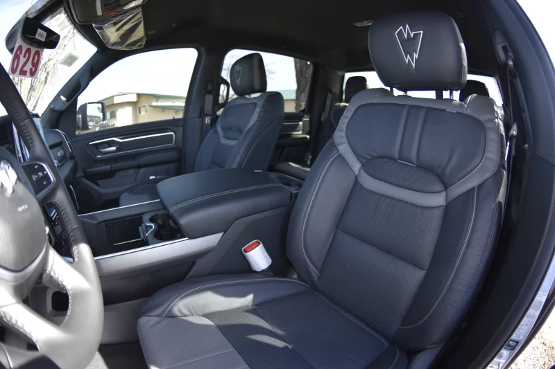 2021 RAM 1500 LIFT Package By Waldoch - with Custom Leather & Grill - Silver by Waldoch Crafts