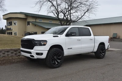2022 RAM 1500 LEVEL EDITION BY WALDOCH - WHITE - CUSTOM RAM DODGE TRUCK LIFTED - 2022 RAM 1500 LEVEL - Image 9 of 31