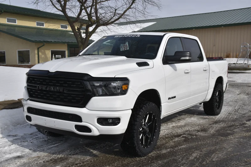 2022 RAM 1500 White LEVEL Package By Waldoch Custom Ram Truck by Waldoch Crafts