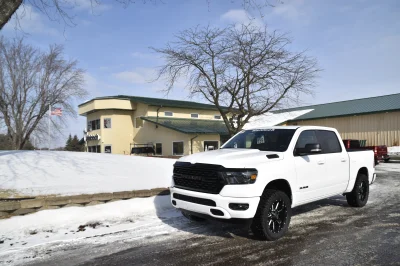 2022 RAM 1500 WHITE LEVEL PACKAGE BY WALDOCH CUSTOM RAM TRUCK - 2022 RAM 1500 LEVEL - Image 3 of 9