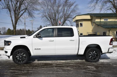 2022 RAM 1500 WHITE LEVEL PACKAGE BY WALDOCH CUSTOM RAM TRUCK - 2022 RAM 1500 LEVEL - Image 4 of 9