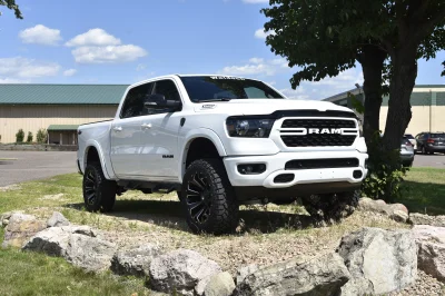 2022 RAM RAMPAGE EDITION BY WALDOCH - WHITE - CUSTOM OFF ROAD TRUCK DODGE LIFTED - 2022 RAM 1500 RAMPAGE - Image 3 of 28