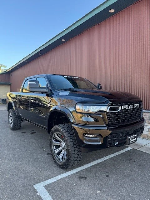 RAM 1500 HEMI Custom Rampage Edition Waldoch 5.7L Black Crew Cab Truck - Best Truck you can buy with Full Factory Warranty Lifted by Waldoch Crafts