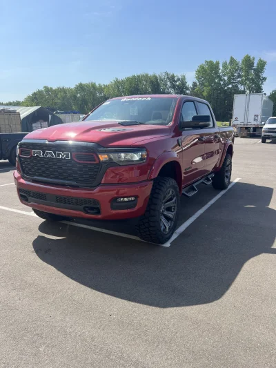 2026 RAM BIGHORN 1500  - RAMPAGE PACKAGE - MOLTEN RED PEARL (PR6) - 2026 RAM 1500 RAMPAGE - Image 1 of 15