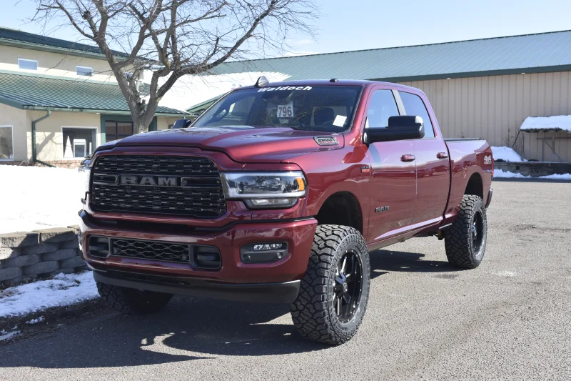 2022 RAM 2500 HD LEVEL Package by Waldoch - Red Custom Heavy Duty Dodge Truck by Waldoch Crafts