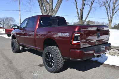 2022 RAM 2500 HD LEVEL PACKAGE BY WALDOCH - RED CUSTOM HEAVY DUTY DODGE TRUCK - 2022 RAM 2500 LEVEL - Image 2 of 7