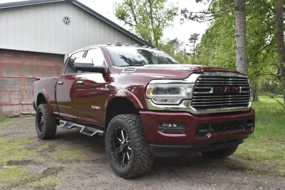 2022 RAM 2500 HD LIFT PACKAGE BY WALDOCH - MAROON RED COLOR - CUSTOM LIFTED TRUCK - 2022 RAM 2500 LIFT - Image 10 of 32