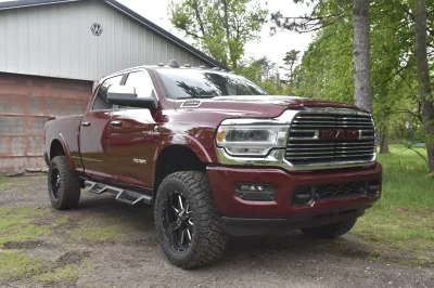 2022 RAM 2500 HD LIFT PACKAGE BY WALDOCH - MAROON RED COLOR - CUSTOM LIFTED TRUCK - 2022 RAM 2500 LIFT - Image 11 of 32