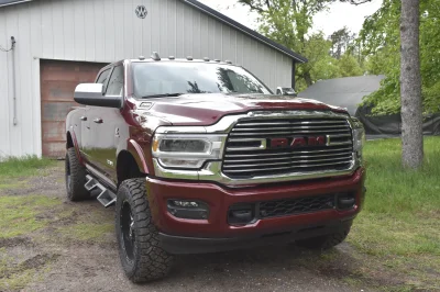 2022 RAM 2500 HD LIFT PACKAGE BY WALDOCH - MAROON RED COLOR - CUSTOM LIFTED TRUCK - 2022 RAM 2500 LIFT - Image 12 of 32
