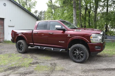 2022 RAM 2500 HD LIFT PACKAGE BY WALDOCH - MAROON RED COLOR - CUSTOM LIFTED TRUCK - 2022 RAM 2500 LIFT - Image 31 of 32