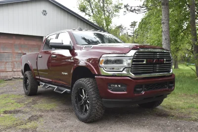 2022 RAM 2500 HD LIFT PACKAGE BY WALDOCH - MAROON RED COLOR - CUSTOM LIFTED TRUCK - 2022 RAM 2500 LIFT - Image 9 of 32