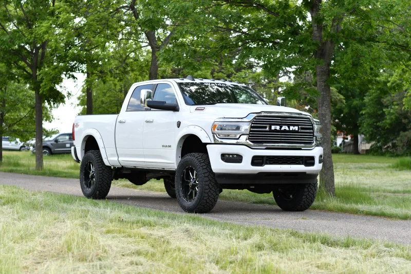 2022 RAM 2500 HD Rampage White by Waldoch - Custom Heavy Duty Dodge Truck by Waldoch Crafts