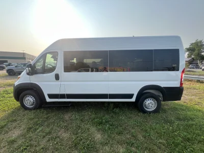 2024 RAM PROMASTER - SHUTTLE PACKAGE - BRIGHT WHITE - (PW7) - GRAY SEATING - 2024 RAM 2500 SHUTTLE - Image 4 of 17