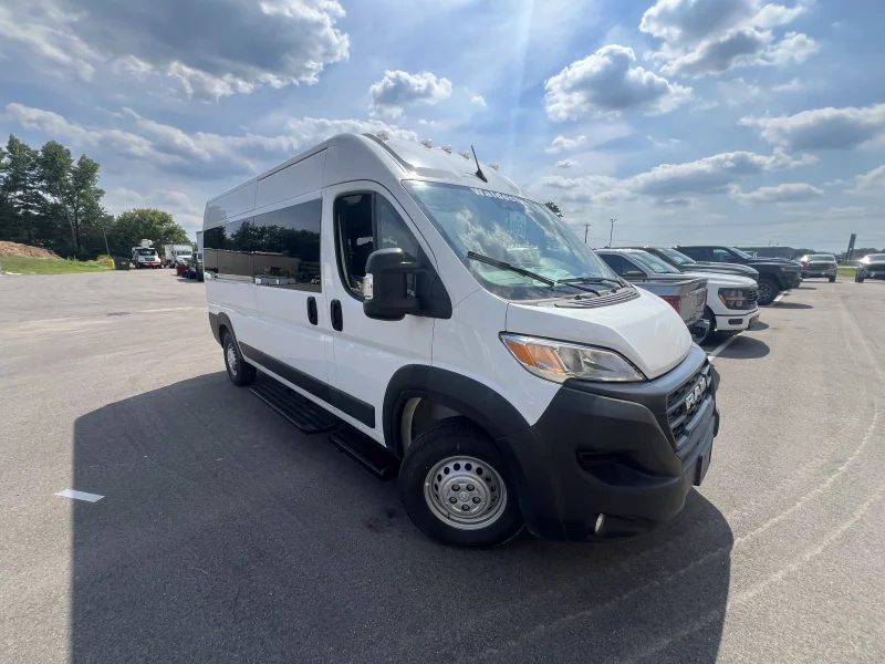 2025 Ram Promaster 2500 - Mobilty Package - Bright White (PW7) - Gray Seating by Waldoch Crafts