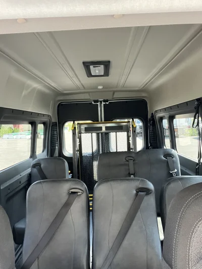 2025 RAM PROMASTER 2500 - MOBILTY PACKAGE - BRIGHT WHITE (PW7) - GRAY SEATING - 2025 RAM 2500 MOBILITY - Image 9 of 16