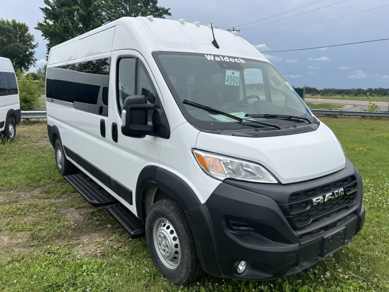 2025 Ram Promaster 2500 - Mobility Package - Bright White (PW7) Gray Seating by Waldoch Crafts