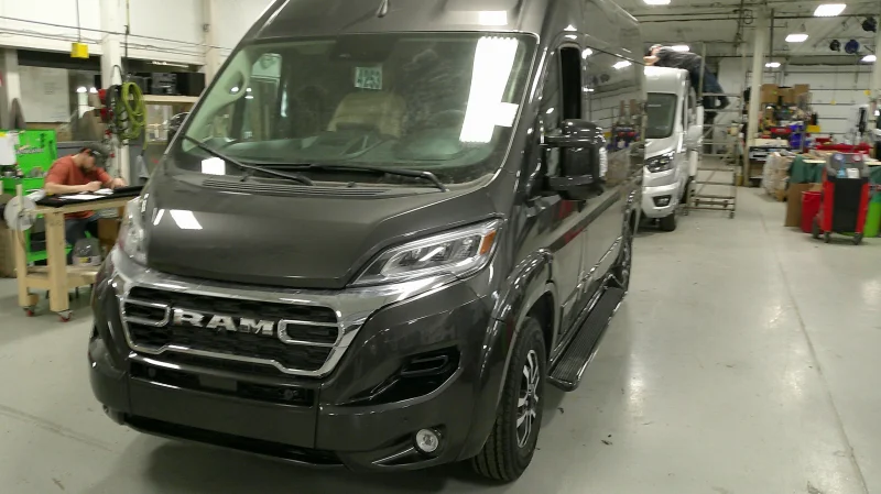 2026 Ram Promaster 2500 Galaxy 10-Passenger - Granite Crystal Metallic with Cream Seating by Waldoch Crafts