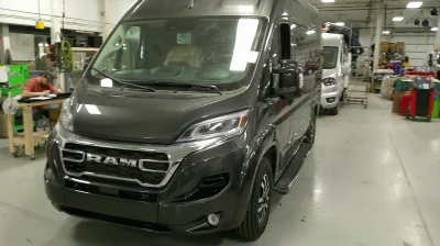 2026 RAM PROMASTER 2500 GALAXY 10-PASSENGER - GRANITE CRYSTAL METALLIC WITH CREAM SEATING - 2026 RAM 2500 GALAXY - Image 1 of 16