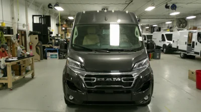 2026 RAM PROMASTER 2500 GALAXY 10-PASSENGER - GRANITE CRYSTAL METALLIC WITH CREAM SEATING - 2026 RAM 2500 GALAXY - Image 4 of 16