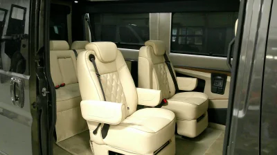 2026 RAM PROMASTER 2500 GALAXY 10-PASSENGER - GRANITE CRYSTAL METALLIC WITH CREAM SEATING - 2026 RAM 2500 GALAXY - Image 8 of 16