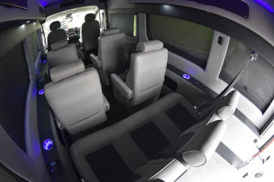 GALAXY CONVERSION VAN 9 PASSENGER TRAVEL LUXURY RAM PROMASTER WHITE - 2018 RAM PROMASTER GALAXY - Image 15 of 27