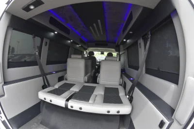 GALAXY CONVERSION VAN 9 PASSENGER TRAVEL LUXURY RAM PROMASTER WHITE - 2018 RAM PROMASTER GALAXY - Image 16 of 27