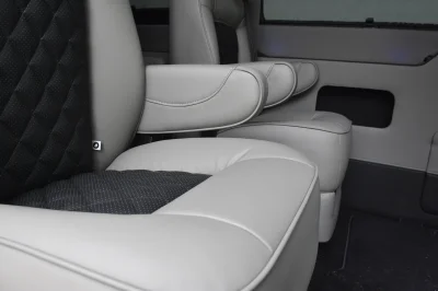 GALAXY CONVERSION VAN 9 PASSENGER TRAVEL LUXURY RAM PROMASTER WHITE - 2018 RAM PROMASTER GALAXY - Image 23 of 27
