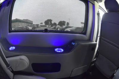 GALAXY CONVERSION VAN 9 PASSENGER TRAVEL LUXURY RAM PROMASTER WHITE - 2018 RAM PROMASTER GALAXY - Image 9 of 27