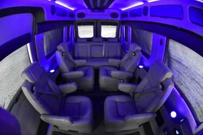 9 PASSENGER CONVERSION VAN LUXURY TRAVEL RAM PROMASTER REMOVEABLE SEATING FLIP DOWN TV BY WALDOCH - 2019 RAM PROMASTER GALAXY - Image 20 of 27