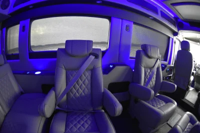9 PASSENGER CONVERSION VAN LUXURY TRAVEL RAM PROMASTER REMOVEABLE SEATING FLIP DOWN TV BY WALDOCH - 2019 RAM PROMASTER GALAXY - Image 23 of 27