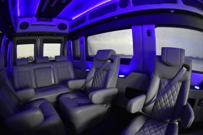 9 PASSENGER CONVERSION VAN LUXURY TRAVEL RAM PROMASTER REMOVEABLE SEATING FLIP DOWN TV BY WALDOCH - 2019 RAM PROMASTER GALAXY - Image 24 of 27
