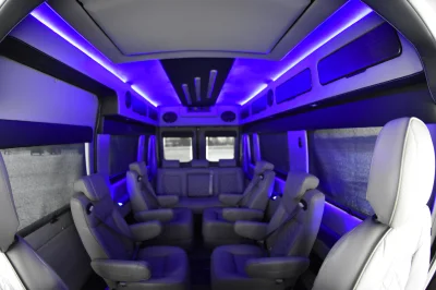 9 PASSENGER CONVERSION VAN LUXURY TRAVEL RAM PROMASTER REMOVEABLE SEATING FLIP DOWN TV BY WALDOCH - 2019 RAM PROMASTER GALAXY - Image 27 of 27