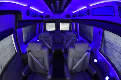 9 PASSENGER CONVERSION VAN LUXURY TRAVEL RAM PROMASTER REMOVEABLE SEATING FLIP DOWN TV BY WALDOCH - 2019 RAM PROMASTER GALAXY - Image 3 of 27