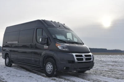 9 PASSENGER CONVERSION VAN LUXURY TRAVEL RAM PROMASTER REMOVEABLE SEATING FLIP DOWN TV BY WALDOCH - 2019 RAM PROMASTER GALAXY - Image 5 of 27