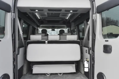 9 PASSENGER CONVERSION VAN LUXURY TRAVEL RAM PROMASTER REMOVEABLE SEATING FLIP DOWN TV BY WALDOCH - 2019 RAM PROMASTER GALAXY - Image 9 of 27