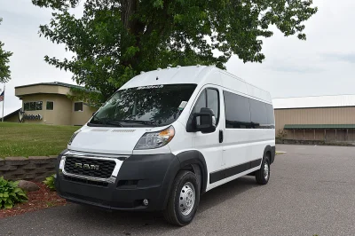 BRIGHT WHITE 10 - 2019 RAM PROMASTER SHUTTLE - Image 1 of 10