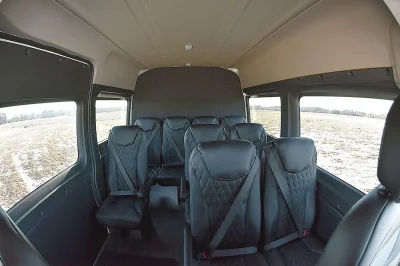 11 PASSENGER LUXURY SHUTTLE PASSENGER VAN RAM PROMASTER 159 HIGH ROOF CUSTOM WHEELS WALDOCH - 2019 RAM PROMASTER SHUTTLE - Image 1 of 16