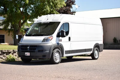 PRISONER TRANSPORT JAIL PRISONS COUNTY FEDERAL VEHICLE 15 PASSENGER CHEAPER WITH NO WINDOWS SAFER FOR PEOPLE SAFE FOR GUARDS BY WALDOCH - 2019 RAM PROMASTER SHUTTLE - Image 1 of 12