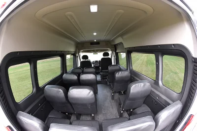 15 PASSENGER SHUTTLE VAN AIRPORT HOTEL ADA CONVERSION VANS FLEET VEHICLE RAM PROMASTER BY WALDOCH - 2019 RAM PROMASTER SHUTTLE - Image 6 of 10