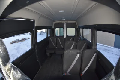 10 PASSENGER SHUTTLE BLACK EXTERIOR WITH CLOTH BLACK SEATING BY WALDOCH FLEET PASSENGER VAN SCHOOL HOTEL - 2019 RAM PROMASTER SHUTTLE - Image 19 of 46
