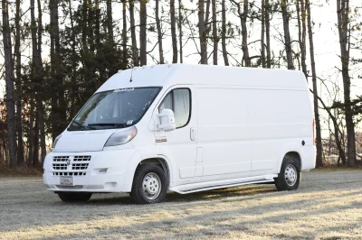 BRIGHT WHITE  CAMPER - 2020 RAM PROMASTER CUSTOM - Image 1 of 15