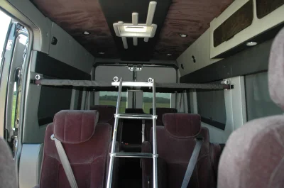 BLACK CRYSTAL CAMPER - 2020 RAM PROMASTER CUSTOM - Image 8 of 16