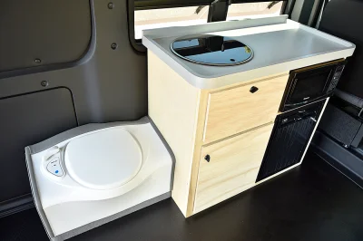 RAM PROMASTER SIMPLE RV CONVERSION CAMPER STARTER VAN - 2020 RAM PROMASTER CUSTOM - Image 18 of 21