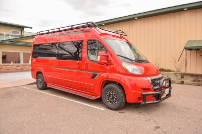FLAME RED CLEAR 1 - 2020 RAM PROMASTER CUSTOM - Image 1 of 28