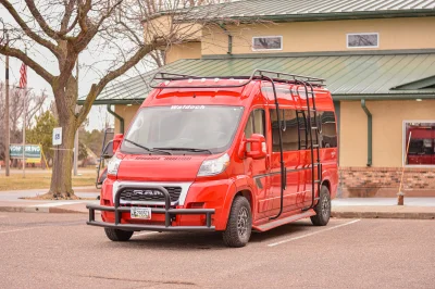FLAME RED CLEAR 1 - 2020 RAM PROMASTER CUSTOM - Image 13 of 28