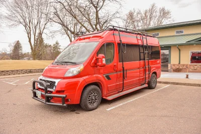 FLAME RED CLEAR 1 - 2020 RAM PROMASTER CUSTOM - Image 3 of 28