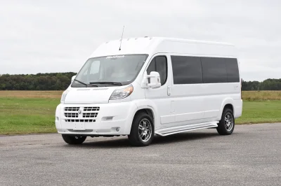 WHITE RAM PROMASTER 12 PASSENGER GALAXY SHUTTLE EDITION BY WALDOCH - 2020 RAM PROMASTER GALAXY - Image 1 of 20