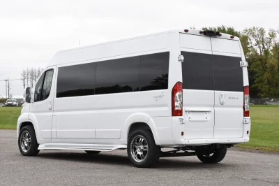 WHITE RAM PROMASTER 12 PASSENGER GALAXY SHUTTLE EDITION BY WALDOCH - 2020 RAM PROMASTER GALAXY - Image 4 of 20